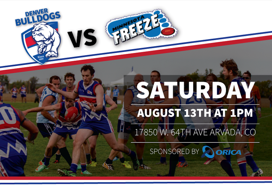 Homegame this Saturday (8/13)!