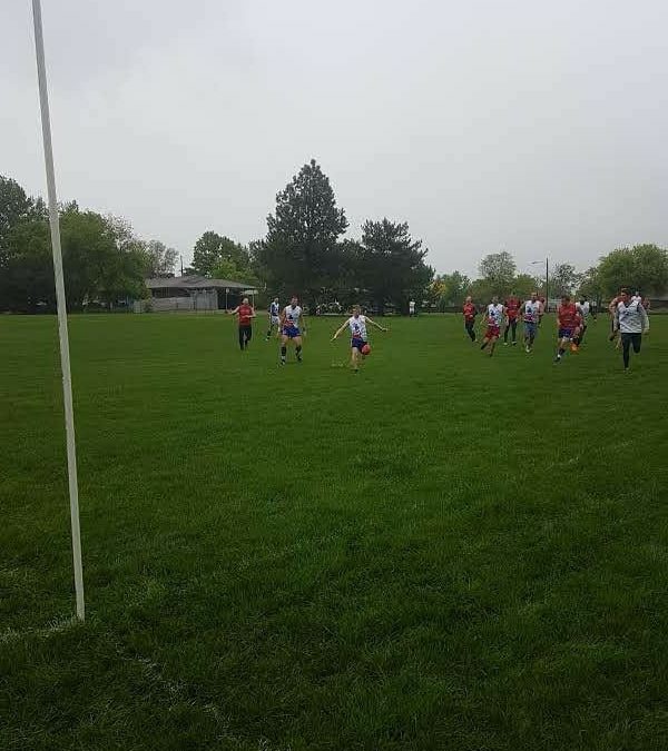 Dingos Win Game 1 in a wet and wild affair