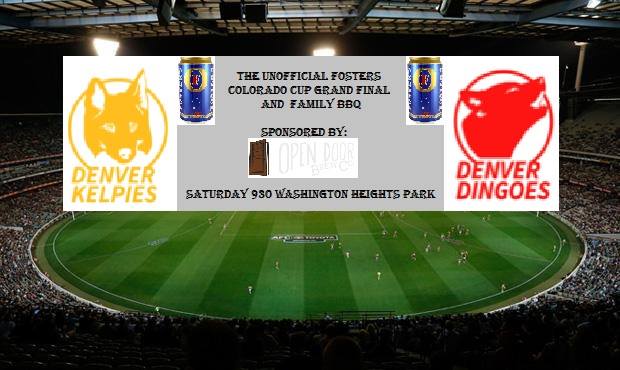 The Unofficial Fosters Colorado Cup Grand Final